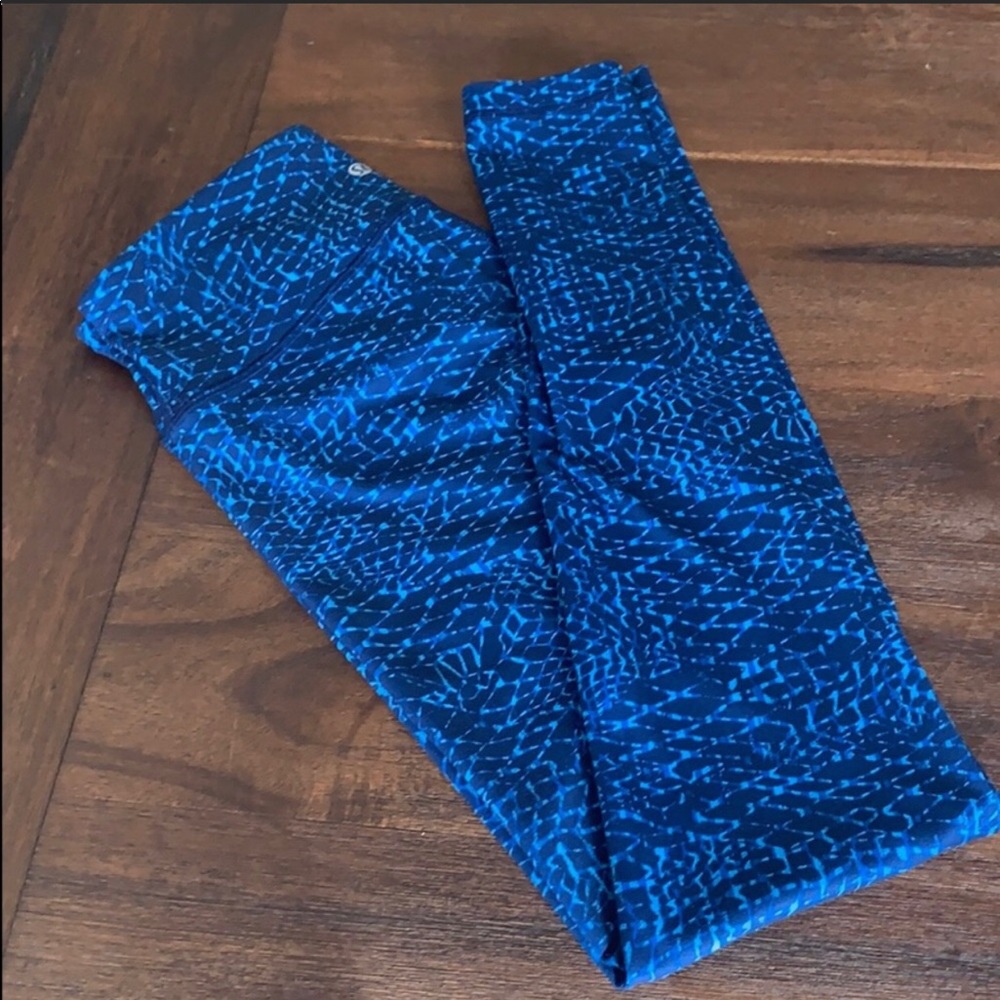 Lululemon High Waisted, Ankle Length Leggings